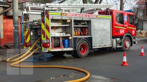 Пожар в одной из квартир в столичном секторе Буюканы: огонь тушат два спецрасчета (ФОТО, ВИДЕО) 