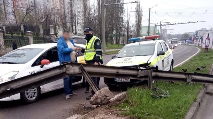 Злосчастный понедельник: автомобиль патрульной полиции попал в аварию (ФОТО)