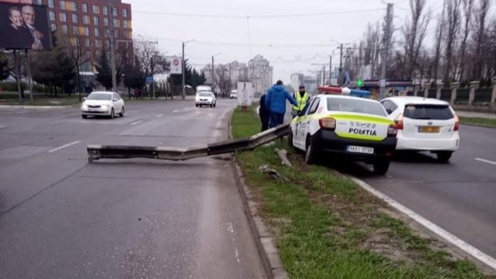 Злосчастный понедельник: автомобиль патрульной полиции попал в аварию (ФОТО)