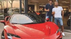 Нападающий "Барселоны" Серхио Агуэро похвастался автомобилем за 680 тысяч евро