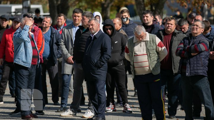 В Комрате прошёл протест в поддержку Александра Стояногло 