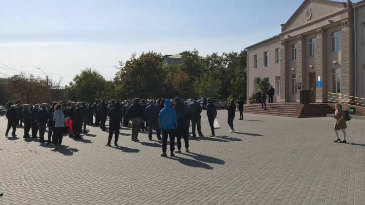 В Комрате прошёл протест в поддержку Александра Стояногло 