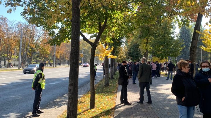 В центре Кишинёва прошёл протест в поддержку Александра Стояногло 