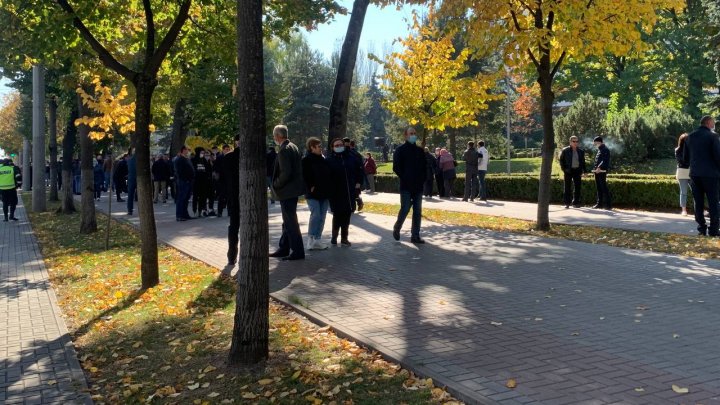 В центре Кишинёва прошёл протест в поддержку Александра Стояногло 