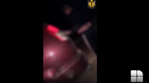 Мертвецки пьяный водитель сел за руль в Чимишлийском районе (ВИДЕО)