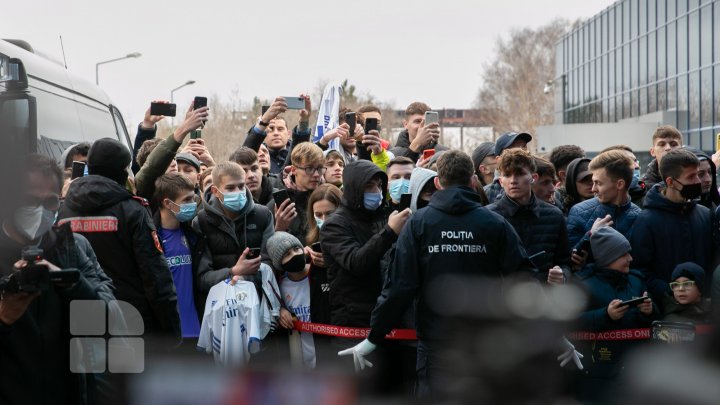 Звезды мадридского "Реала" прибыли в Молдову