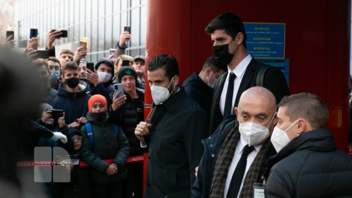 Звезды мадридского "Реала" прибыли в Молдову