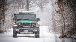 Погранохрана: польский солдат пострадал во время штурма мигрантами границы