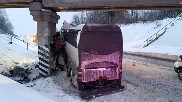 ДТП с автобусом в Рязанской области: погибли пять человек, 21 пострадал (ФОТО, ВИДЕО)