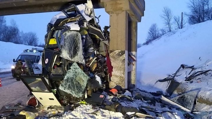 ДТП с автобусом в Рязанской области: погибли пять человек, 21 пострадал (ФОТО, ВИДЕО)