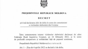 Майя Санду подписала указ об объявлении 4 апреля днем ​​траура по всей стране