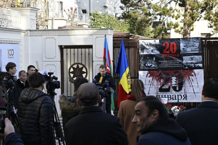 В Кишиневе отметили годовщину азербайджанской трагедии, произошедшей 20 января 1990 года