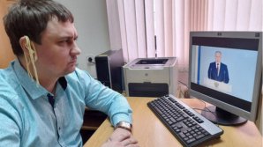 Российского коммуниста, слушавшего обращение Путина с лапшой на ушах, оштрафовали на крупную сумму