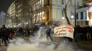 В Греции продолжаются протесты, вспыхнувшие после железнодорожной катастрофы